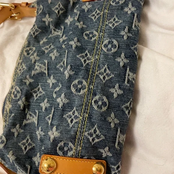 Louis Vuitton Monogram Denim Baggy - Picture 8 of 12